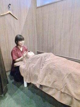 ナチュラルウェーブ 市名坂店/施術の様子