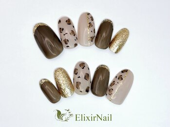 エリクサーネイル 新宿3丁目(Elixir Nail)/定額a シンプル/クーポン使用