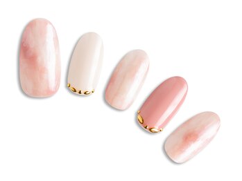 プラスネイル 銀座中央通り店(PLUS NAIL)/【523】上品マーブル￥7,689