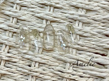 アメリ(Amelie)/クリア/ラメ/夏