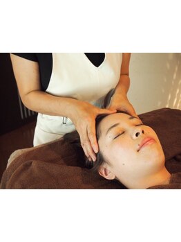 ヘッドスパで癒されたい