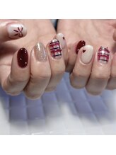 プリュネ(Prune)/チェック/リボン/ハート