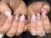 スノーフレーク(Snowflake)/桜♪定額デザインコース¥8000