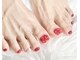 ネイルモンスター(NAIL MONSTER)の写真/貴女のやりたいデザインが何でも叶う★高いデザイン性で大人気★足元をオシャレに魅せるネイルで女子力UP♪