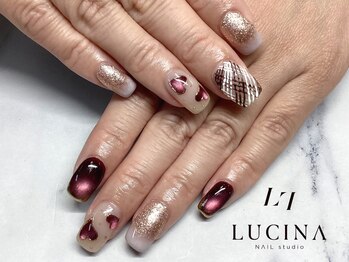 H-670大人可愛いチョコネイル