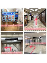 ロレインブロウ 岡山駅前店/道案内２