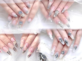 ハルネイル 立川店(Hal nail)の写真/【持ち込みデザインOK！】スタッフ別の持ち込みデザイン◎自分好みのモチベーションUPネイルを！！