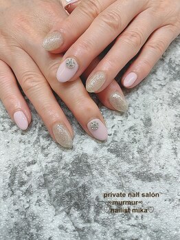 プライベート ネイルサロン マーマ(murmur)/シンプルネイル