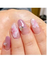 プールヴー☆オングル/フラワーネイル