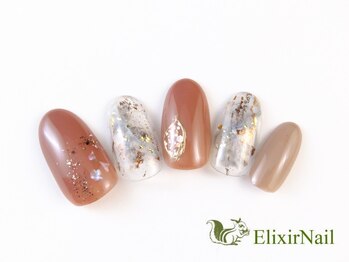 エリクサーネイル 五反田(Elixir Nail)/定額a シンプル/クーポン使用