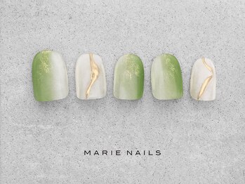 マリーネイルズ 近鉄あべのハルカス店(MARIE NAILS)/新規様 7000円　ミラー　1222a