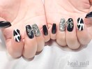 black×stone敷き詰め×heart～