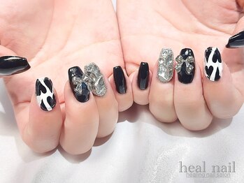 black×stone敷き詰め×heart~