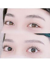 エムスタイル/まゆげパーマ×まつ毛パーマ