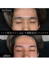 ユー 千葉駅前店(you)/メンズ眉毛/メンズ眉/千葉駅