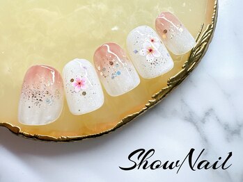 ショーネイル 中野(Show Nail)/ハンド★桜デザイン