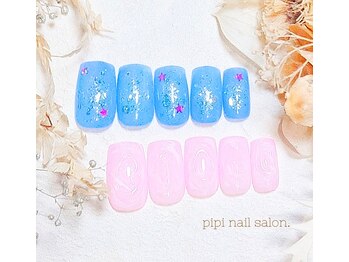 ピピ(pipi)/定額ネイル★ 色変更◎/16種類