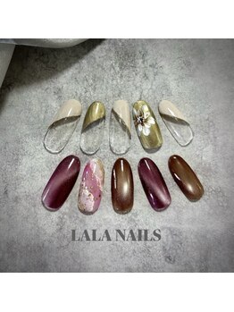 ララネイルズ(LALA NAILS)/定額シンプルコース ¥6,299