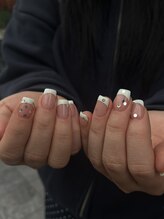 リリバイシエル(lili by CieL)/フレンチネイル