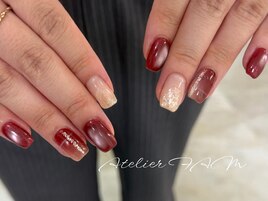 秋カラーニュアンスデザイン