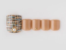 フットツイードネイル￥10912