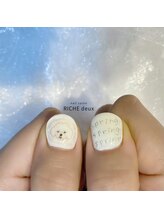 リッシュ ドゥ(RICHE deux)/愛犬らくがきネイル