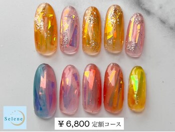ネイルサロンセレーネ(Selene)/【¥6,800 定額アートコース】