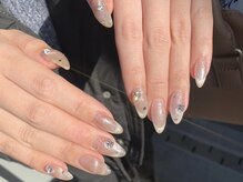 ビビネイル(vivi.NAIL)/マグネットフレンチ