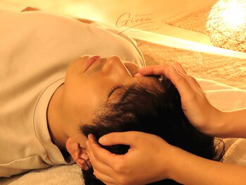 ギヴン 西新宿(Given)/こだわりのドライヘッドスパ