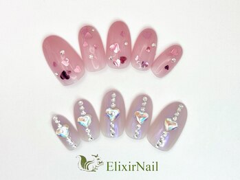 エリクサーネイル 五反田(Elixir Nail)/定額c やり放題／クーポン使用