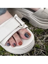 ラブクロム(LOVE CHROME)/縦グラネイル