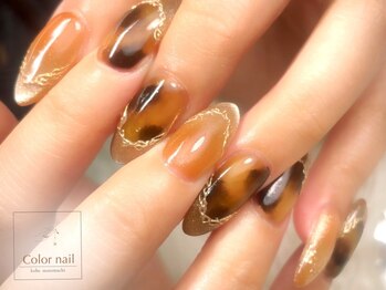 カラーネイル(Color nail)の写真/【さらにあなたを輝かせるネイルを☆】イベントネイルご用意！季節感のあるネイルで煌びやかなお手元に♪