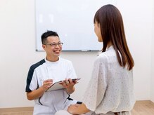 三条かがやき整体院/カウンセリング