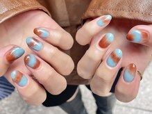 ア―ジュポシェフリル 天神西通り店(age poche Frill)/ニュアンスネイル