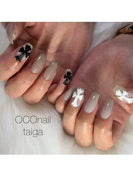 オコネイル ネイルサロンアンドスクール(OCO nail)/人気クロスパーツネイル