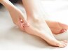 【フットケア】サンダル前に♪フットネイルケア＋角質ケア ￥4,400