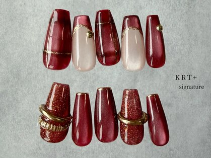 KRT＋【ジェルネイル/フィルイン/ニュアンス/ハンドスパ/マグネット/蒲田】の写真