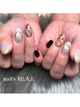 ネイルズリアル 倉敷(nail's RE.A.L)/ニュアンスネイル