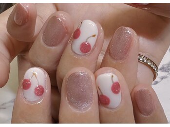 さくらんぼネイル¥8,800