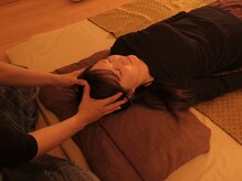 タイ古式緩体くつろぎの雰囲気（タイ古式ならではの【ゆったり感】でおくつろぎください。。）