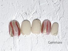 ジェンマーレ たまプラーザ店(Gemmare)/ステンドグラス風ネイル