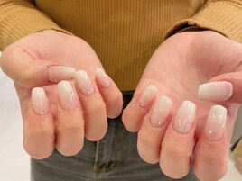 ラメグラデーションネイル京都