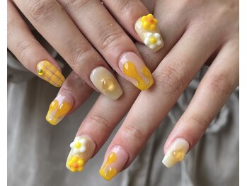 はちみつネイル