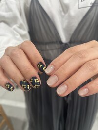 ちぐはぐネイル☆お花　マグ