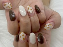 ディーネイル 池袋(D-nail)/【山崎】ブラウンネイル