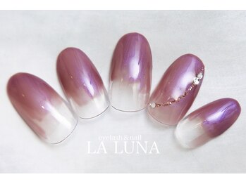 ラルナ ネイルアンドアイラッシュサロン(LA LUNA nail & eyelash salon)/25年11月12月◇定額ナチュラル◇