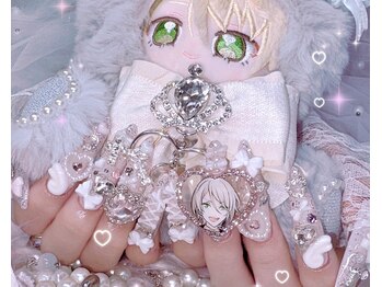 ゴテゴテ パーツ 痛ネイル