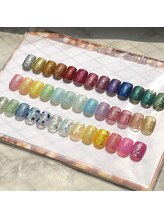 ネイルサロンアジアン 池袋店/グリッターフットネイル¥5500