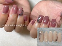 フェリーチェ(nail salon＆school felice)/パラジェル/定額制ゴールド