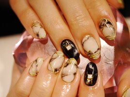 クールな大理石アート